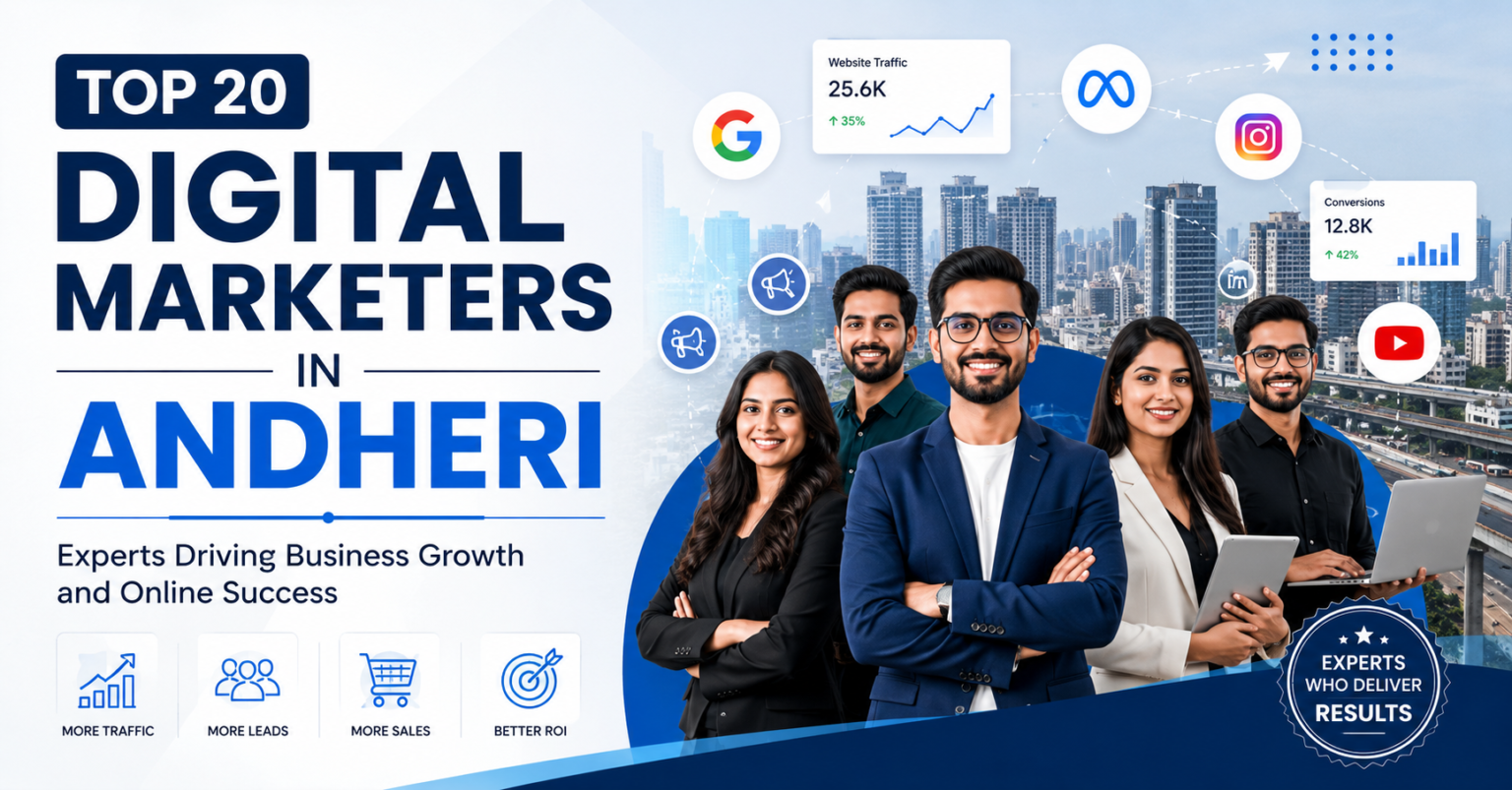 20 Digital Marketers in Andheri