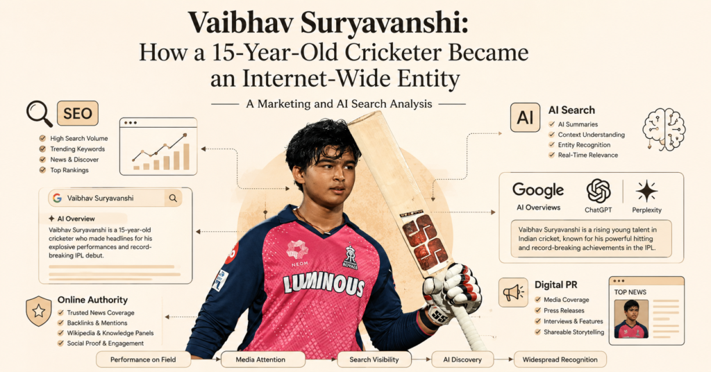 Vaibhav Suryavanshi: Cricketer meets digital world